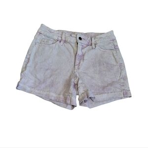 Acid Wash Shorts Size 2 purple